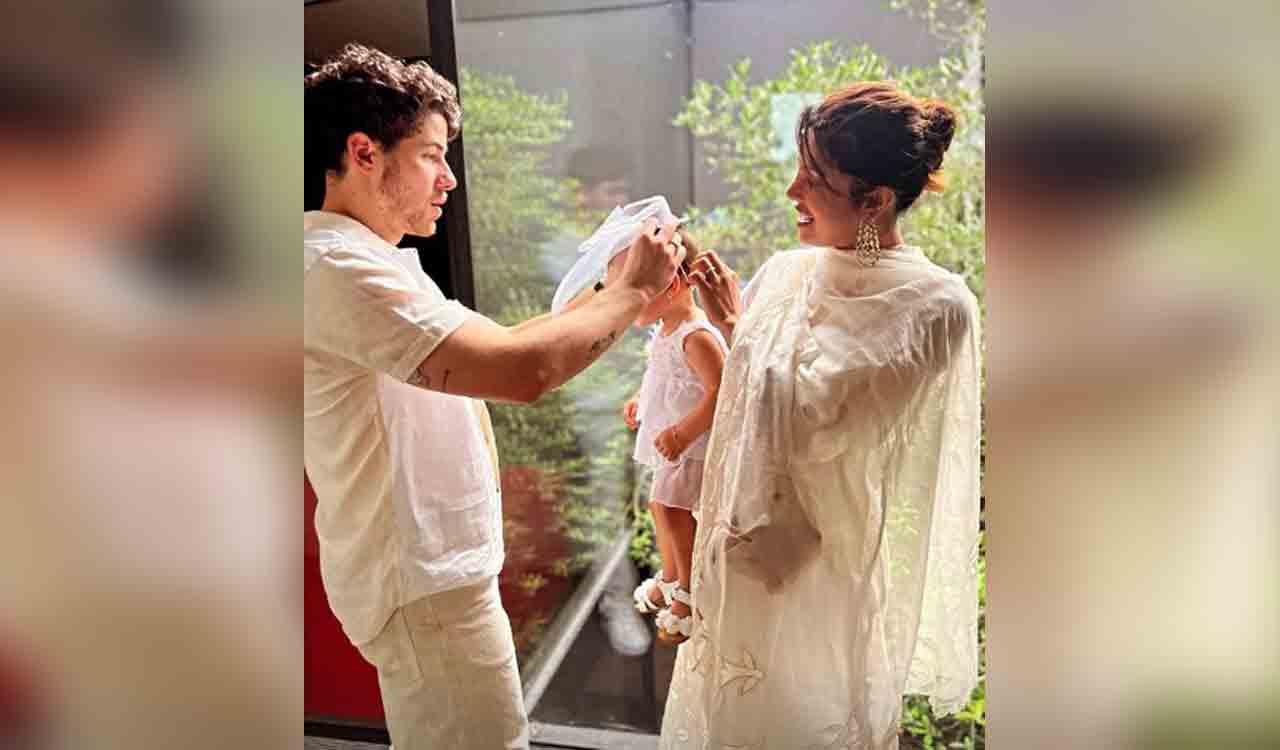 Check how Priyanka Chopra dressed up daughter Malti for her first Ascot