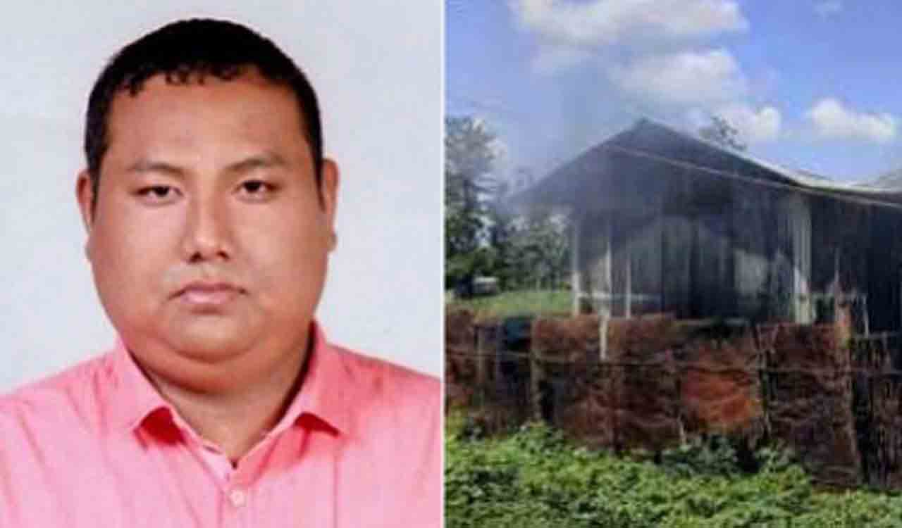 Mob sets fire to Manipur minister’s godown, destroys Rs 120 cr worth of plastic pipes