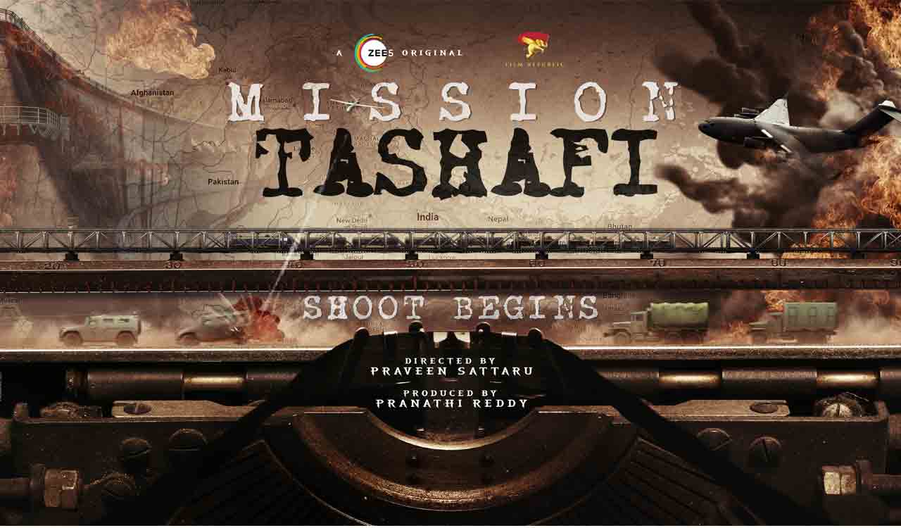 Shoot begins for Zee5’s upcoming Telugu spy thriller series ‘Mission Tashafi’, helmed by Praveen Sattaru