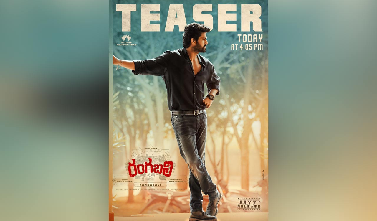 Naga Shaurya’s Rangabali teaser to release on Thursday