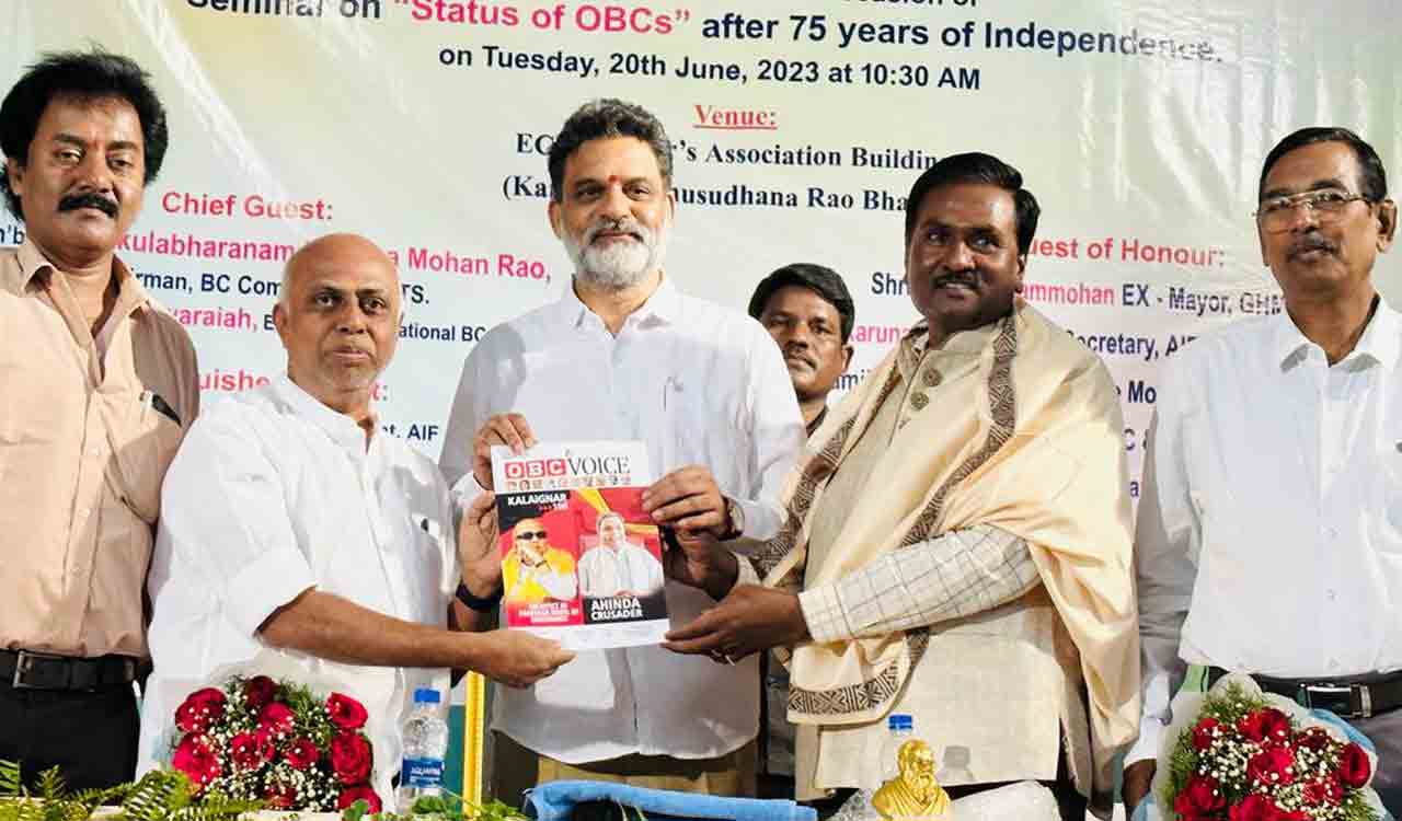 Time has come to fight for OBC rights: Krishna Mohan Rao