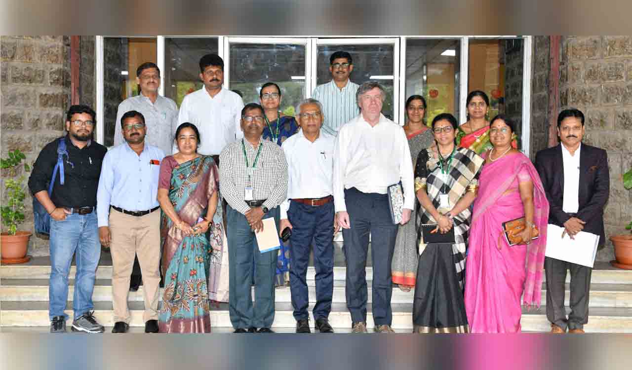 World Bank Consultant Dr Evgueni Victorovich Polickov visits PJTSAU