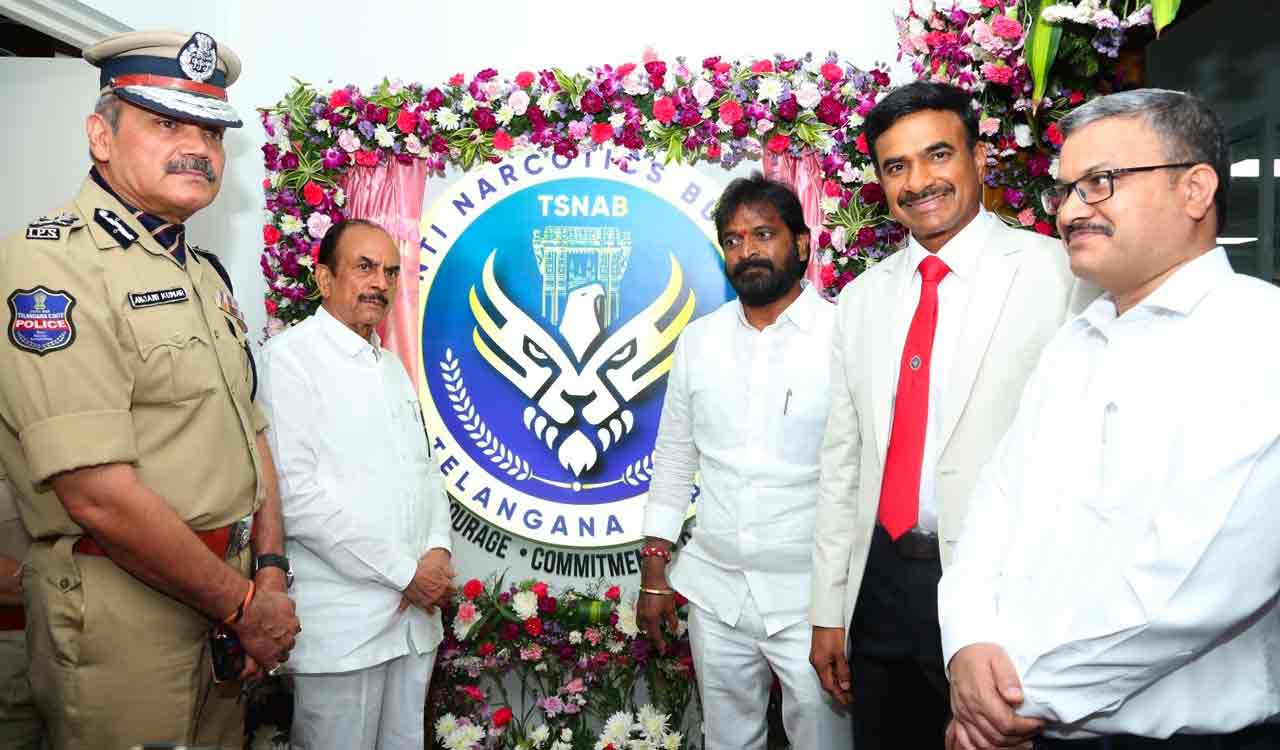 Telangana Police launch Anti-Narcotics, Cyber Security bureaus