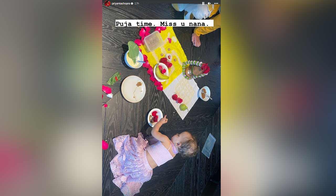 Priyanka Chopra performs special puja on her father’s death anniversary