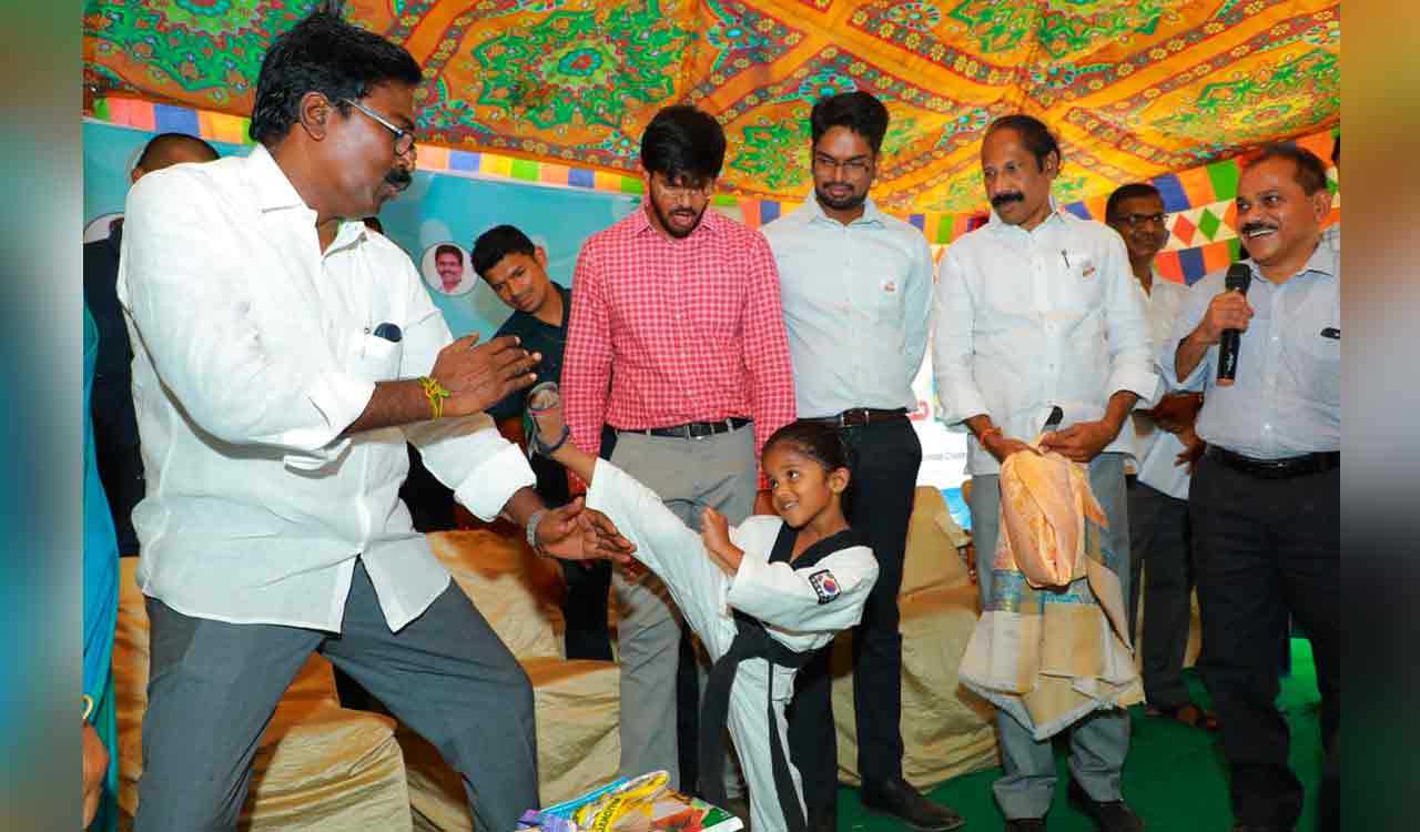 Mana Ooru-Mana Badi changing face of government schools across Telangana: Puvvada