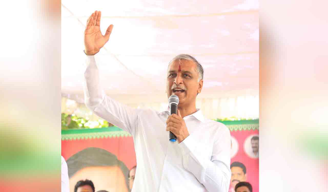 AP leaders repent opposing statehood for Telangana, says Harish Rao