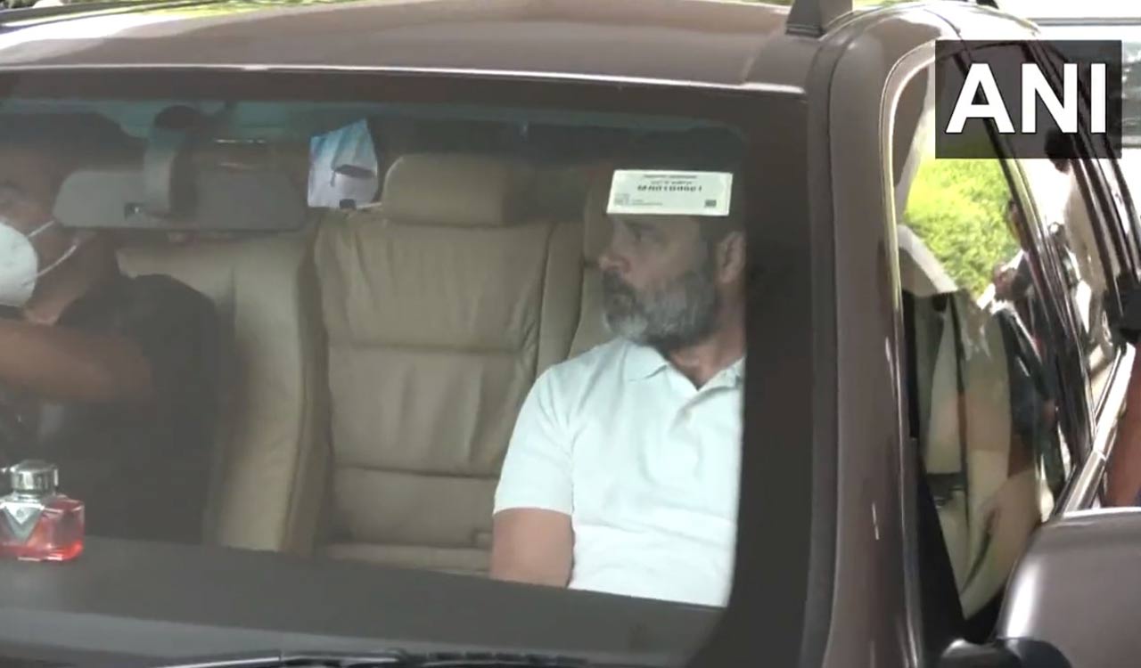 Rahul Gandhi travels to Manipur’s Moirang to visit relief camps