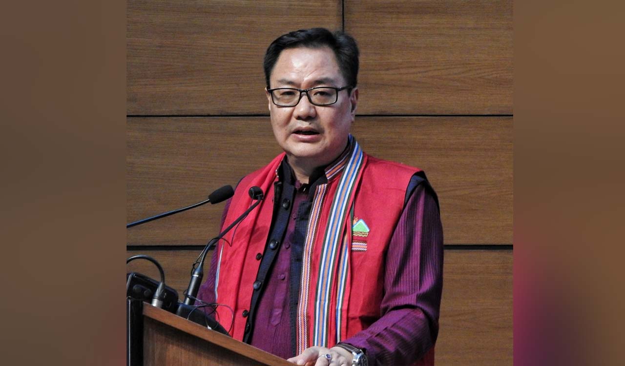 Rijiju slams Rahul Gandhi’s verbal attack on PM Modi and Country