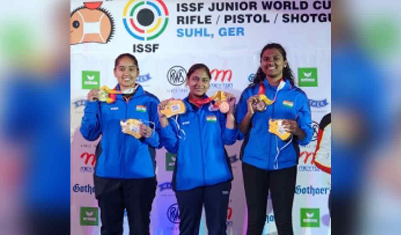 Junior Shooting World Cup: India finish on top of medal tally
