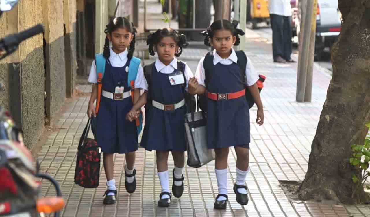 Schools in Telangana reopen on Monday