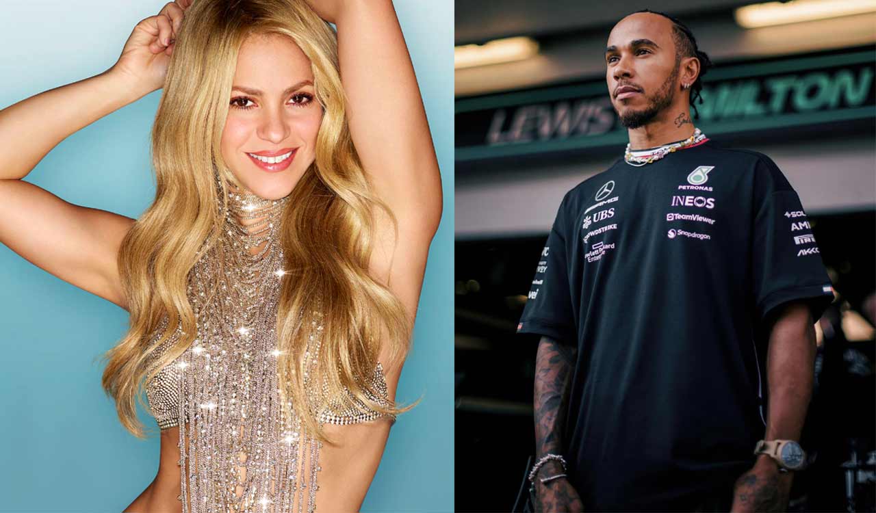 Shakira drops new hint of dating F1 racer Lewis Hamilton amid romance