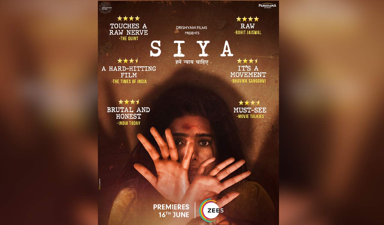 ZEE5 all set to premiere the hard-hitting film ‘Siya’ on June 16