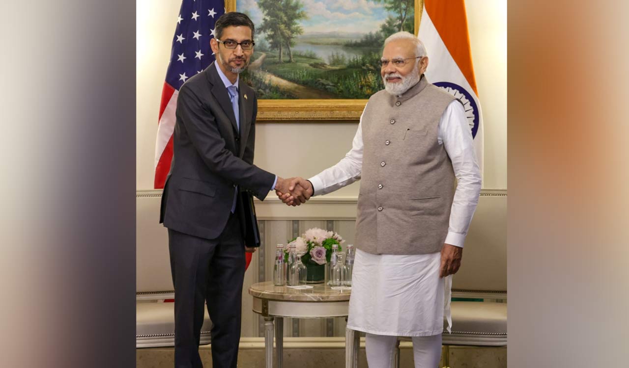 Google CEO Sundar Pichai reveals plans for global fintech operation centre in Gujarat