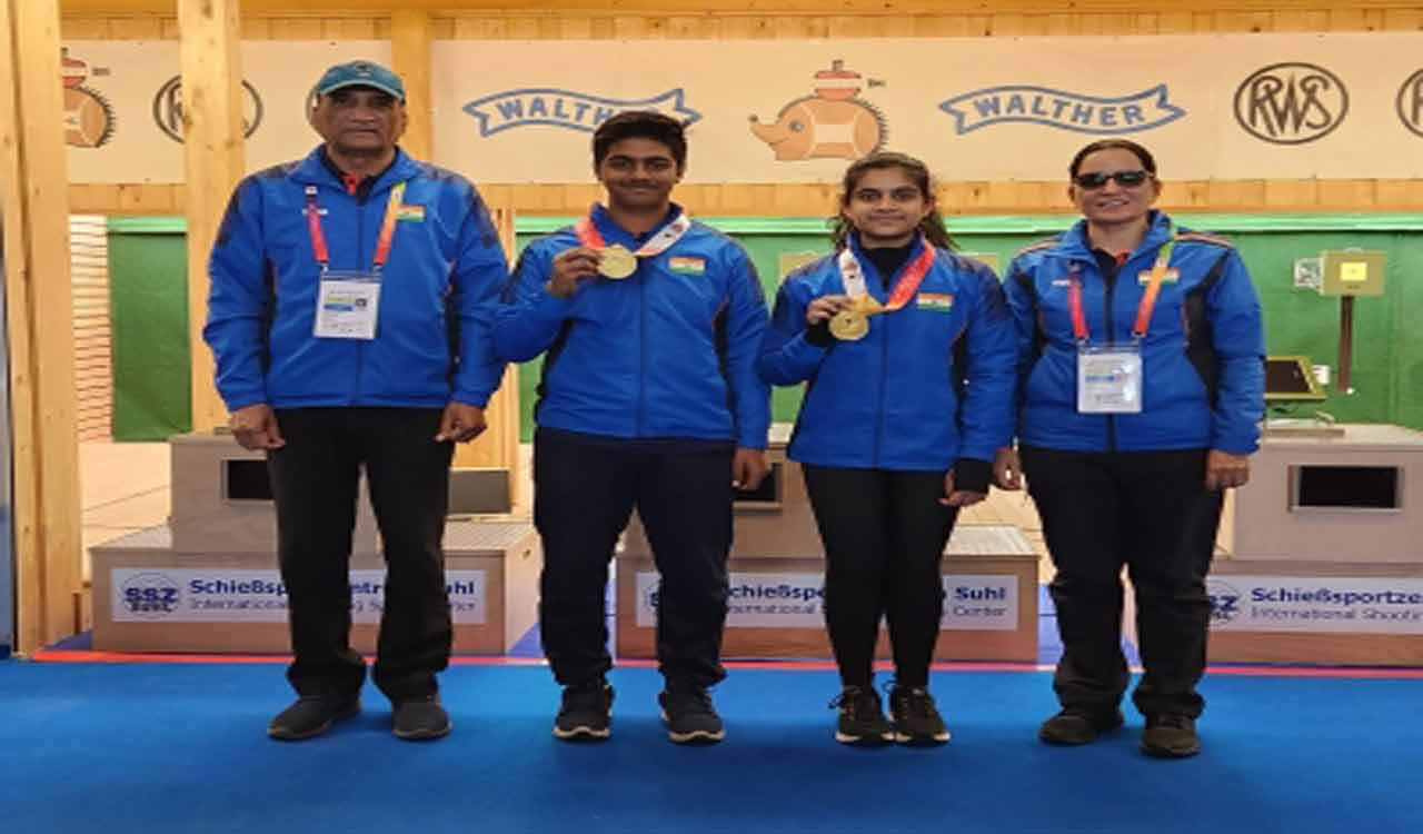 Junior World Cup Shooting: Abhinav, Gautami win India’s second gold