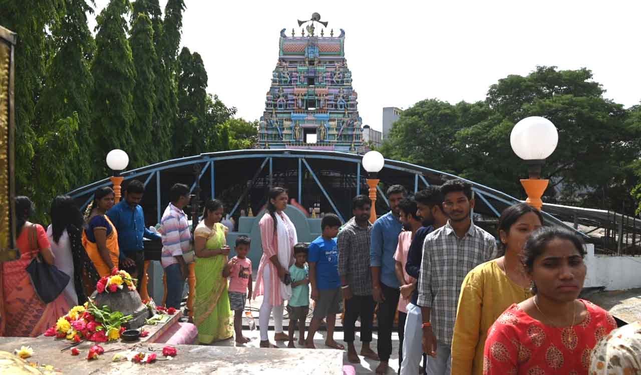 Tholi Ekadashi: Devotees throng temples in Hyderabad
