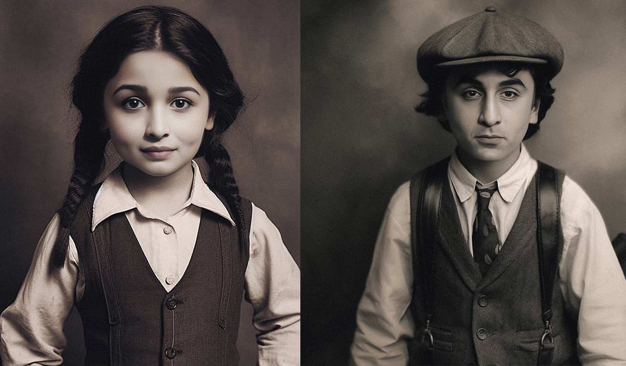 AI turns Hindi film actors into school children