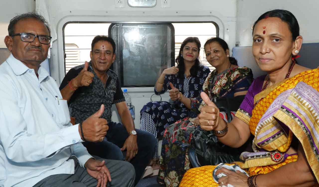 Seventh Bharat Gaurav train commences journey from Secunderabad