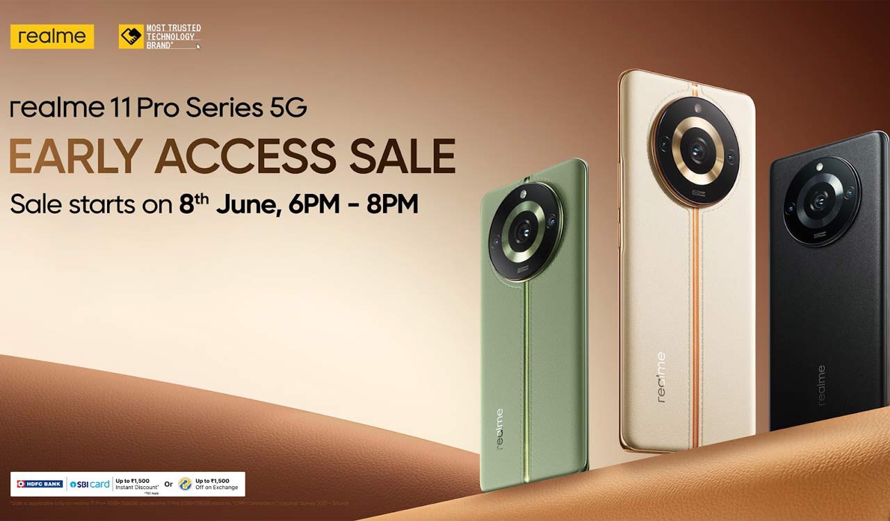 Realme 11 Pro 5G series launches in India; check price and specifications