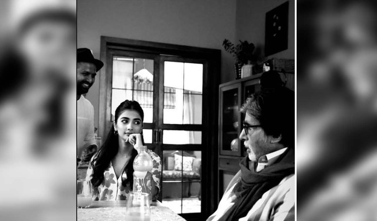 Pooja Hegde on sharing screen space with Big B: ‘Watching this legend at work’