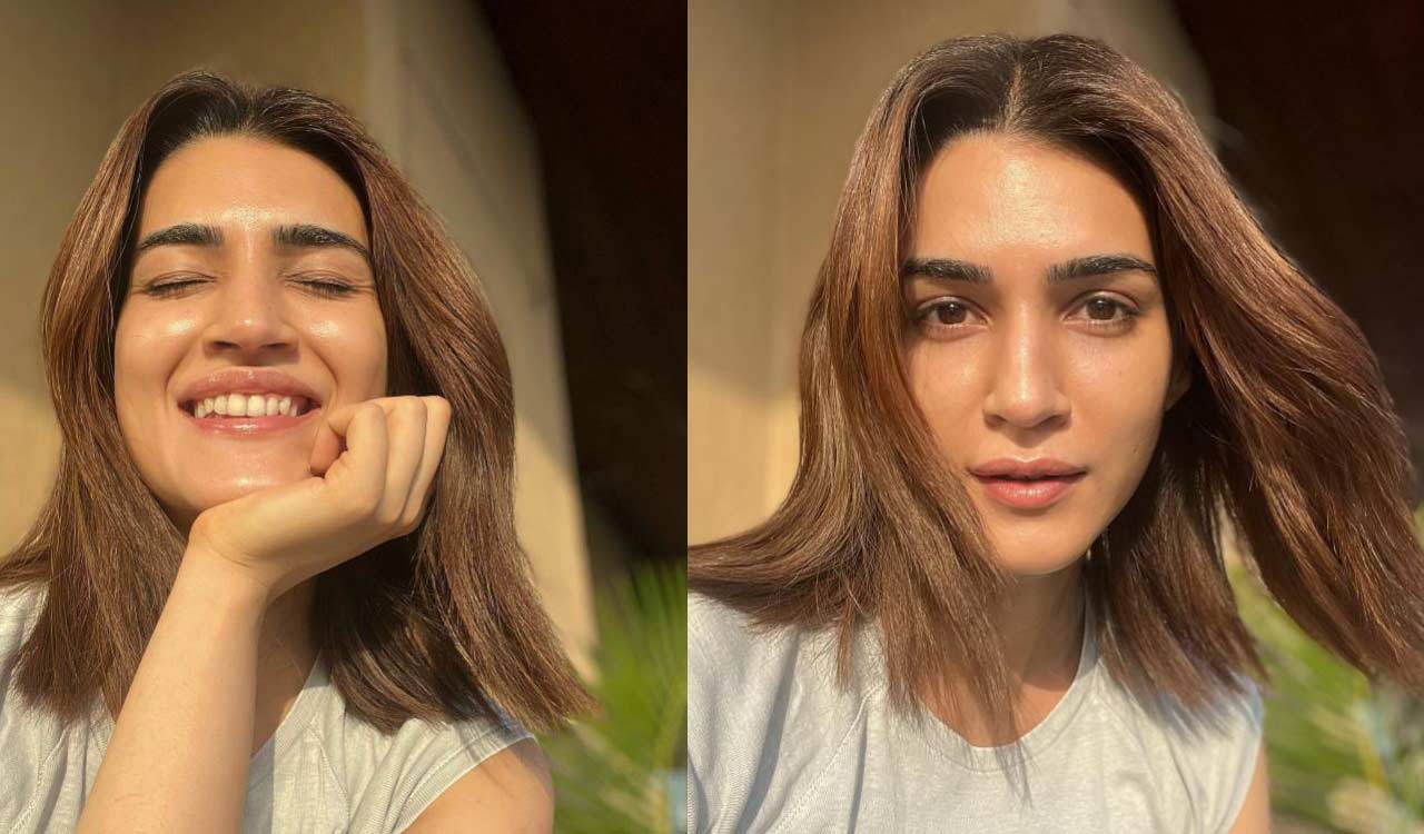 Kriti shares ‘No filter Sunday’ selfies