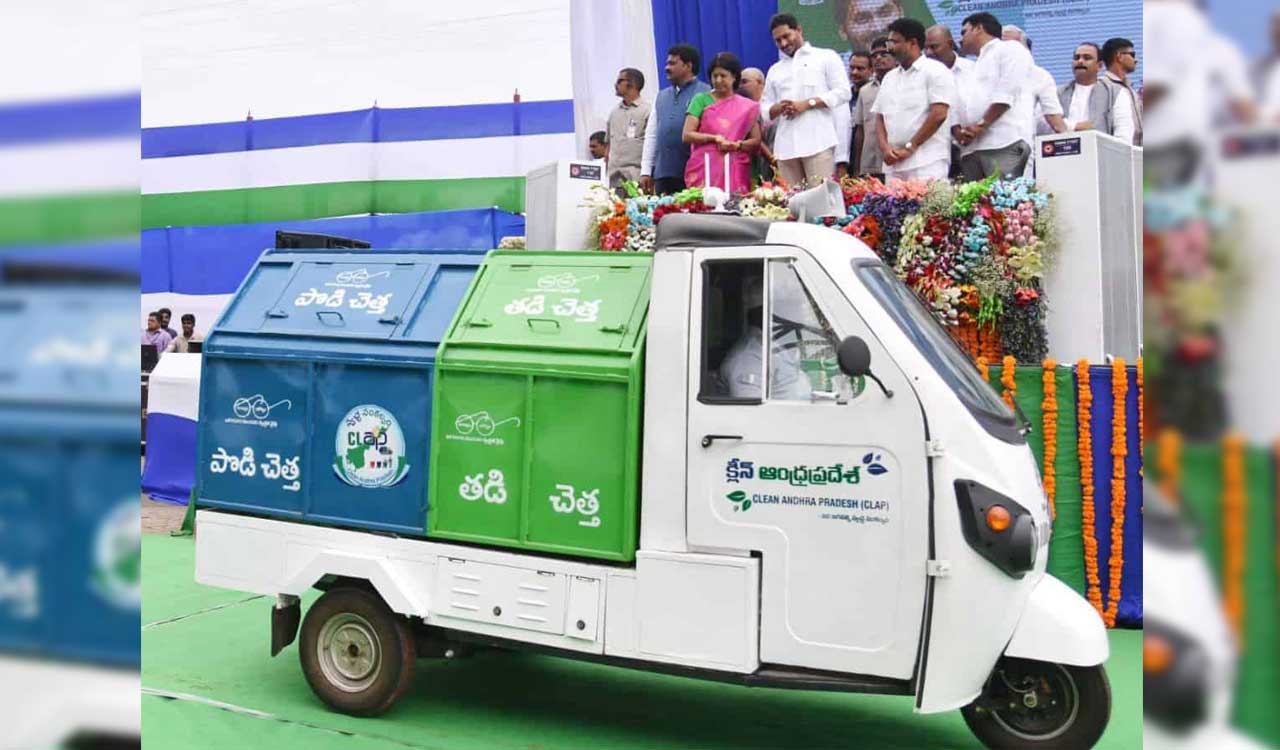 Andhra Pradesh: Jagan flags off e-autos