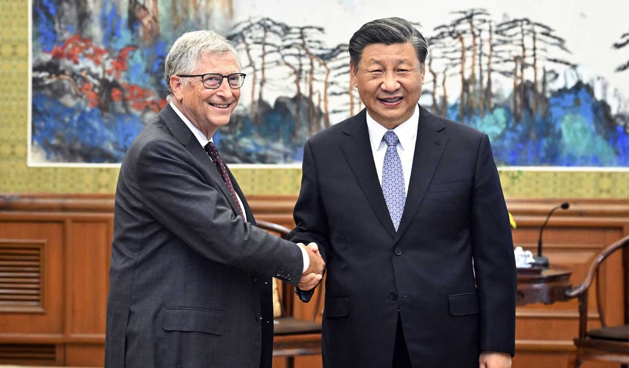 Bill Gates meets Chinese president Xi Jinping on China visit