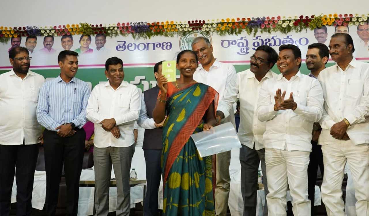 CM KCR’s rule is golden era for tribal people in TS: Harish Rao