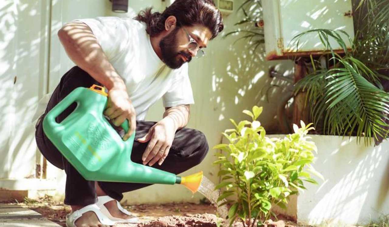 Allu Arjun sends out a message on World Environment Day