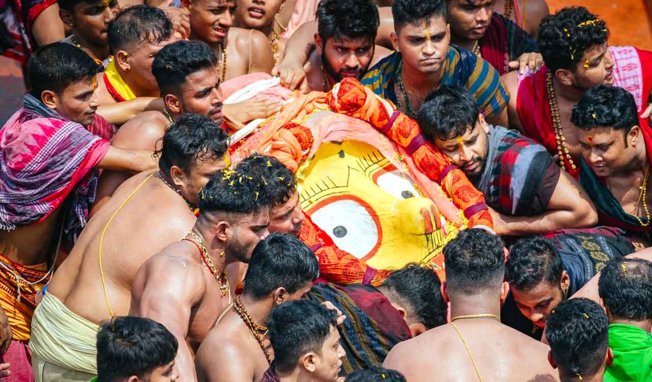 Rath Yatra 2023: Lord Jagannath, his siblings ascend chariots
