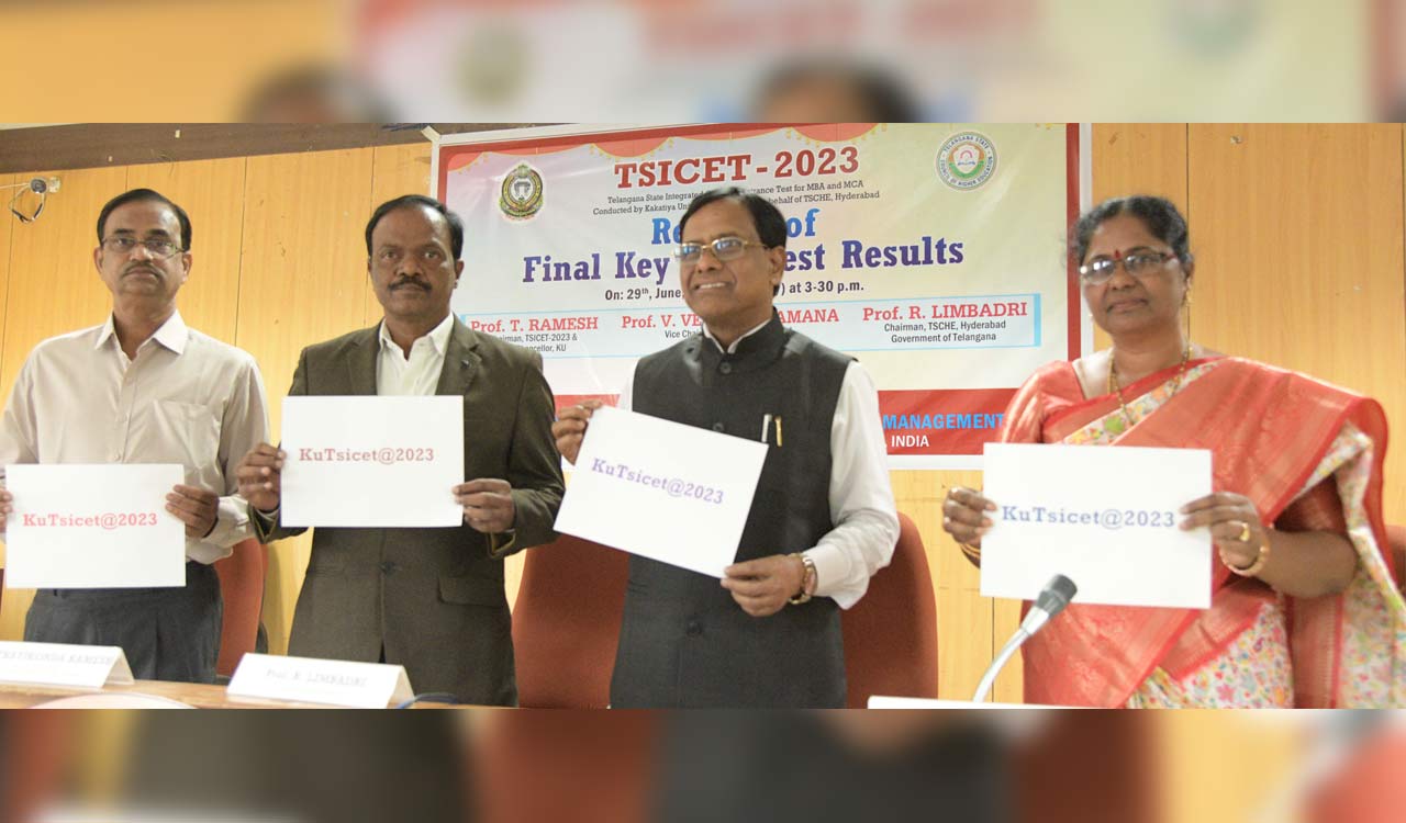 TSICET-2023 results declared; Nukala Sarankumar secures first rank