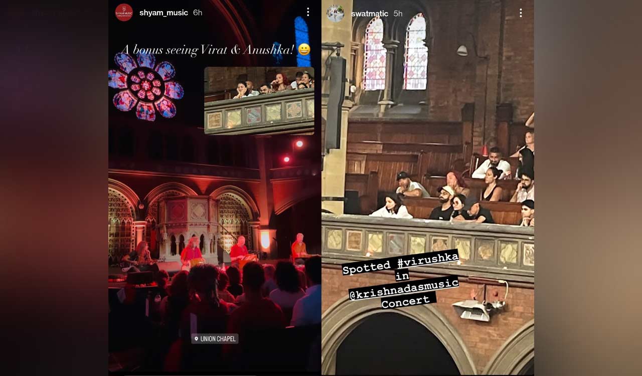 Virat Kohli and Anushka seek spiritual solace in London, attends soulful ‘Kirtan’ by Krishna Das