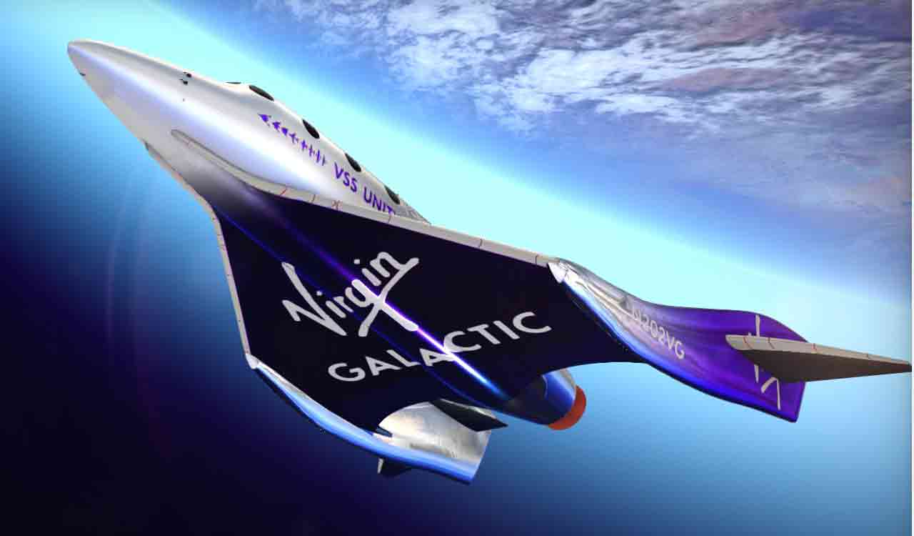 Virgin Galactic takes tourists to edge of space