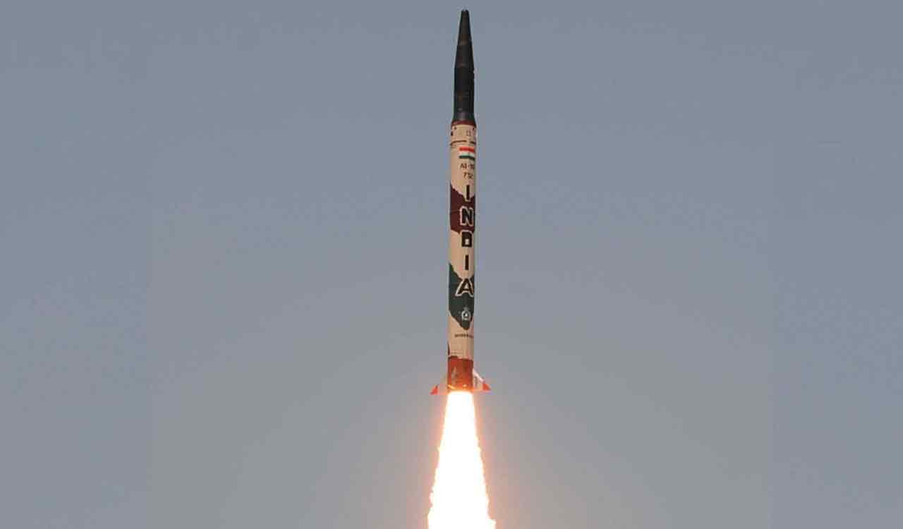 India Carries Out Successful Training Launch Of Medium Range Ballistic