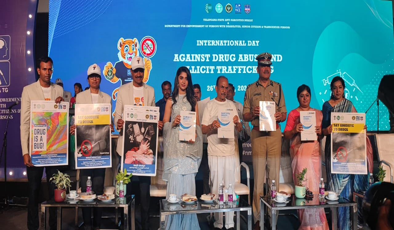 Three day anti-drug campaign concludes in Hyderabad