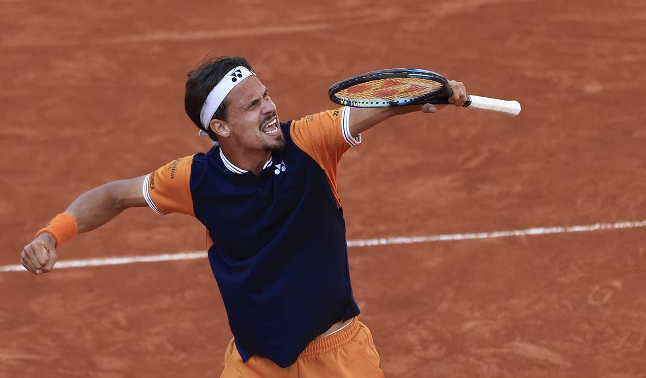 French Open: Daniel Altmaier shocks Jannik Sinner in second round