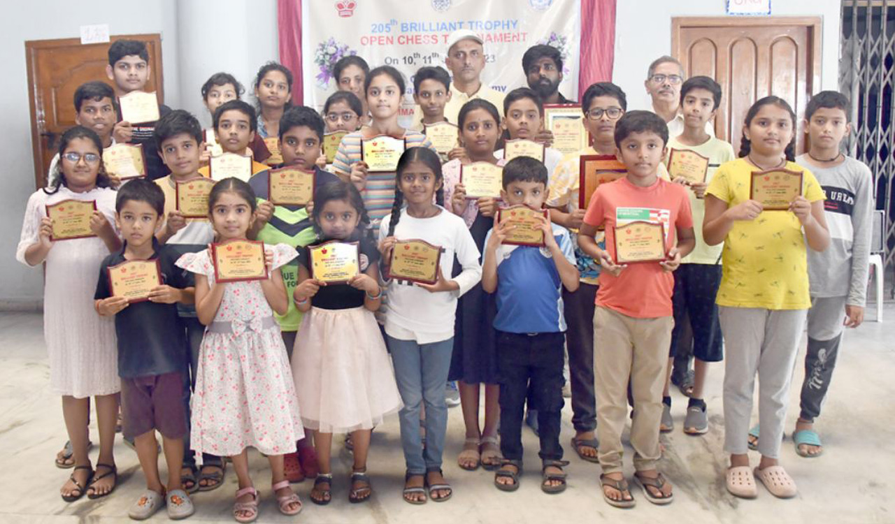 Pranavaaditya, Shanmukha emerge victorious at Brilliant Trophy Chess Tournament