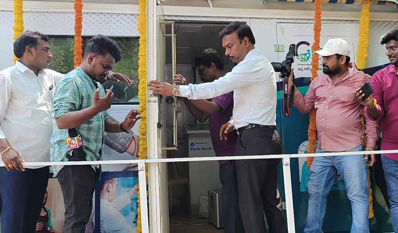 Kothagudem: Dr GSR Trust launches mobile clinic for remote agency villages