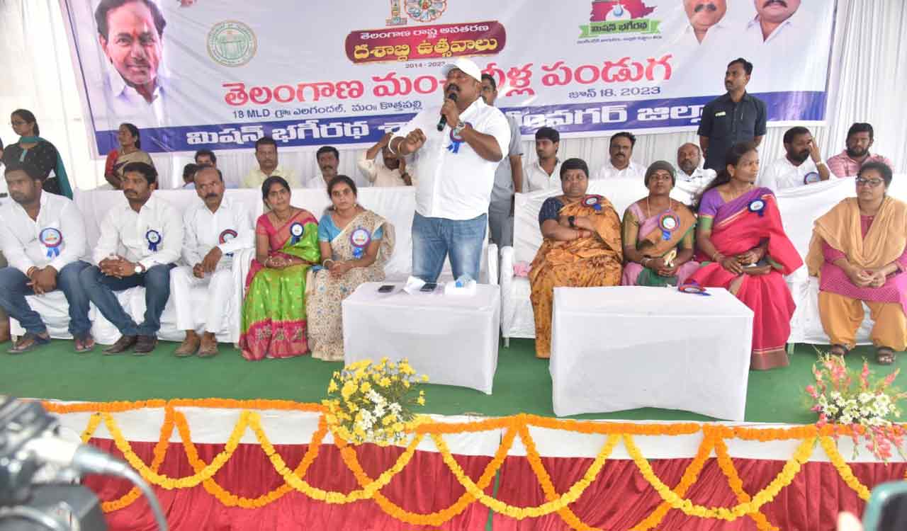 Safe drinking water supplied to every house in rural areas of Telangana: Gangula 