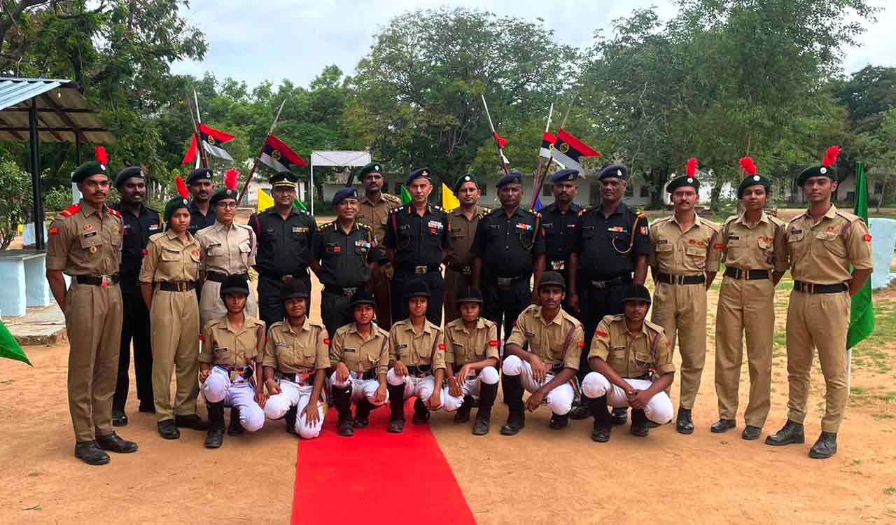 Colonel Anil Kumar visits 1 Telangana R&V Regiment in Hyderabad