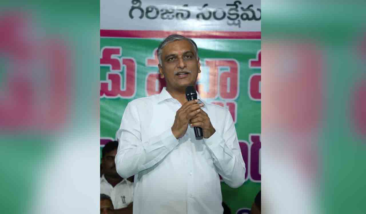 Sacking Ponguleti from BRS a good riddance, says Harish Rao