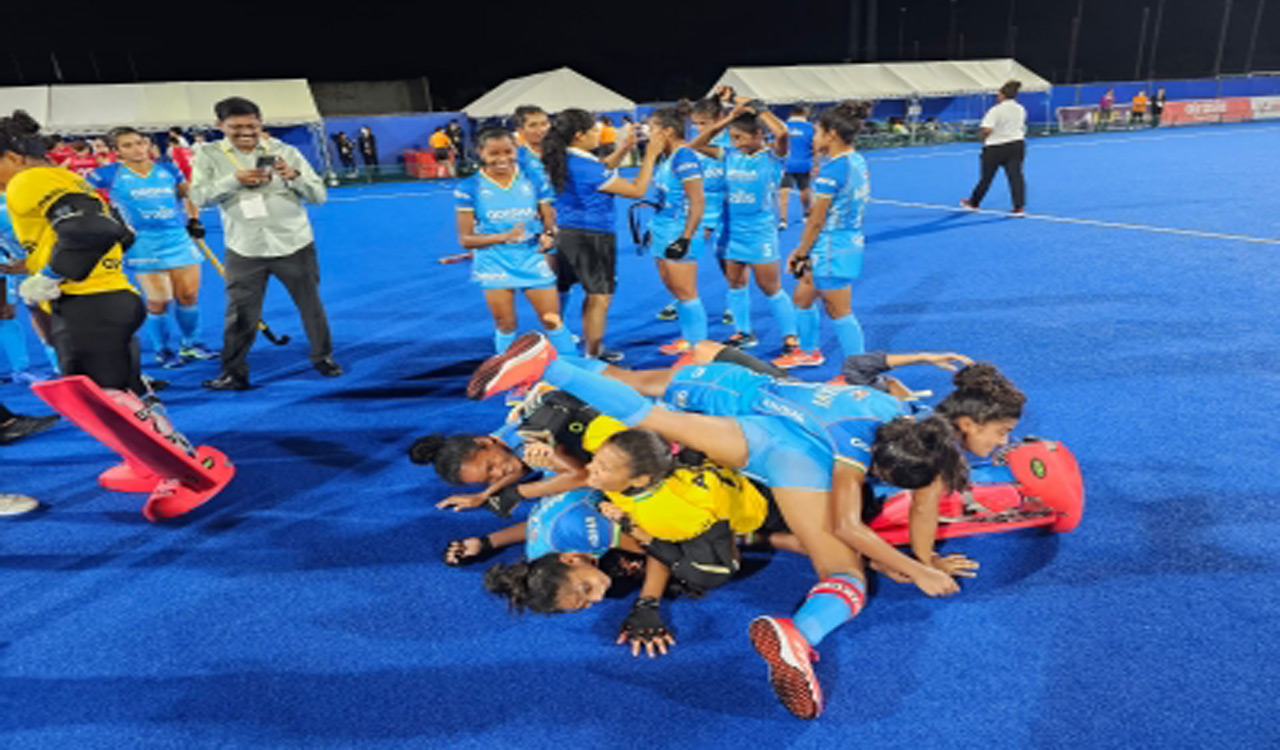 Hockey: India stun South Korea, clinch maiden Women’s Jr Asia Cup title