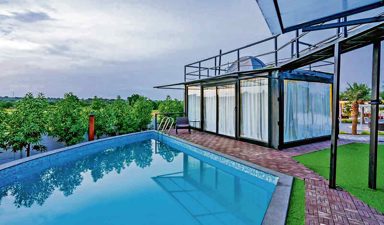 Minimalism meets luxury at these container homes in Hyderabad