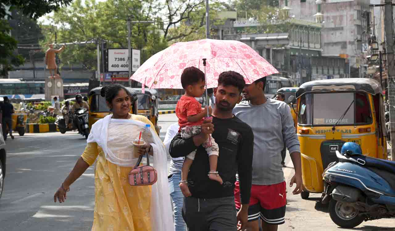 Mercury levels drop, rains and gusty winds in store for Hyderabad in next four days