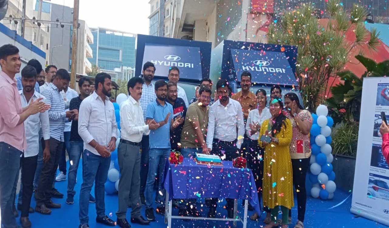 Hyundai launches Digital Float’ concept in Telangana, AP rural outlets