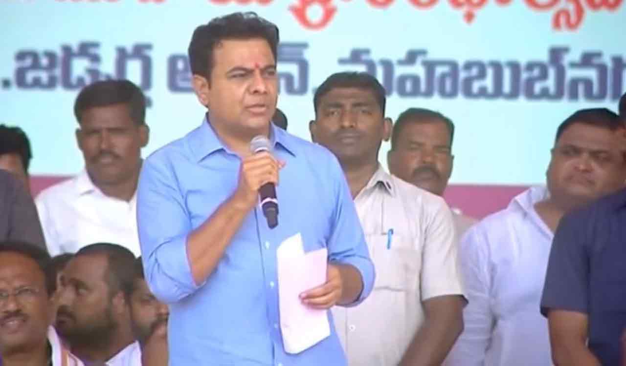 Congress back in power would mean reversal of Telangana’s development, warns KTR 