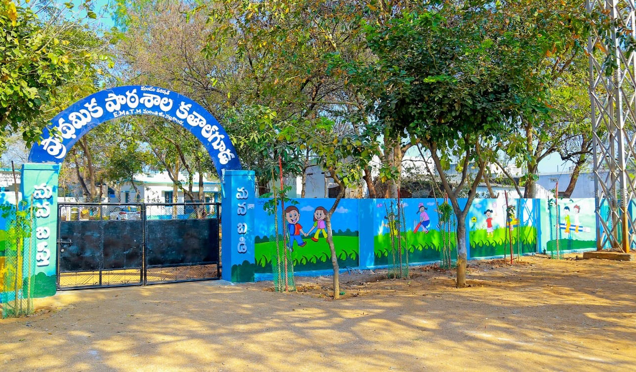 Nalgonda: Govt schools set to re-open with new look