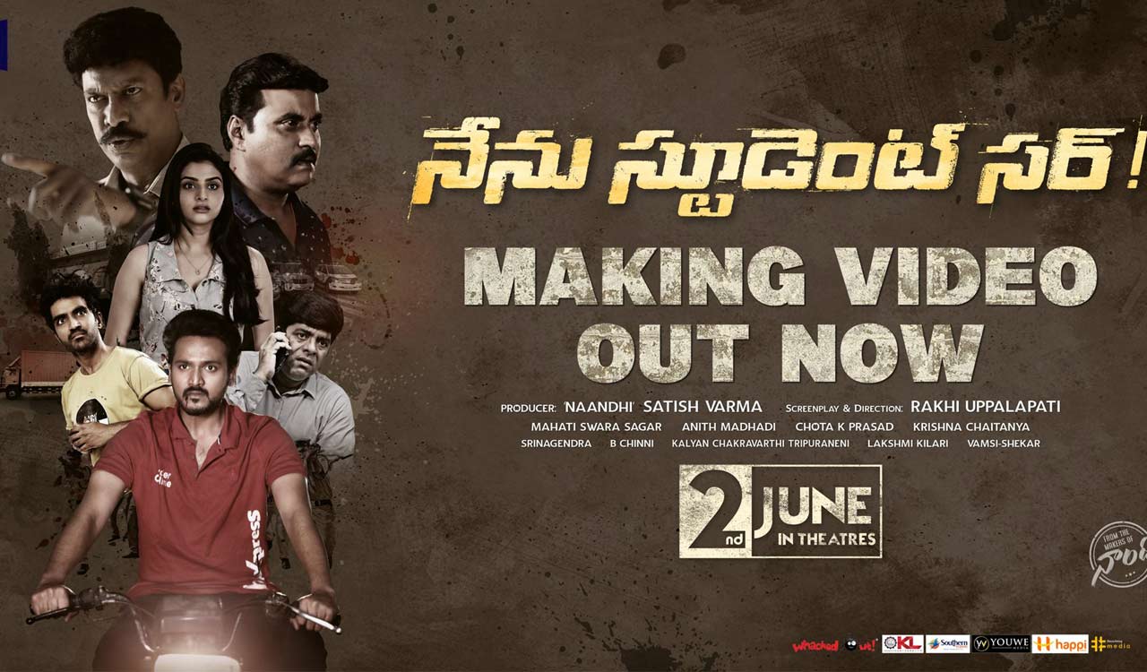Makers of ‘Nenu Student Sir’ share making video ahead of film’s release tomorrow