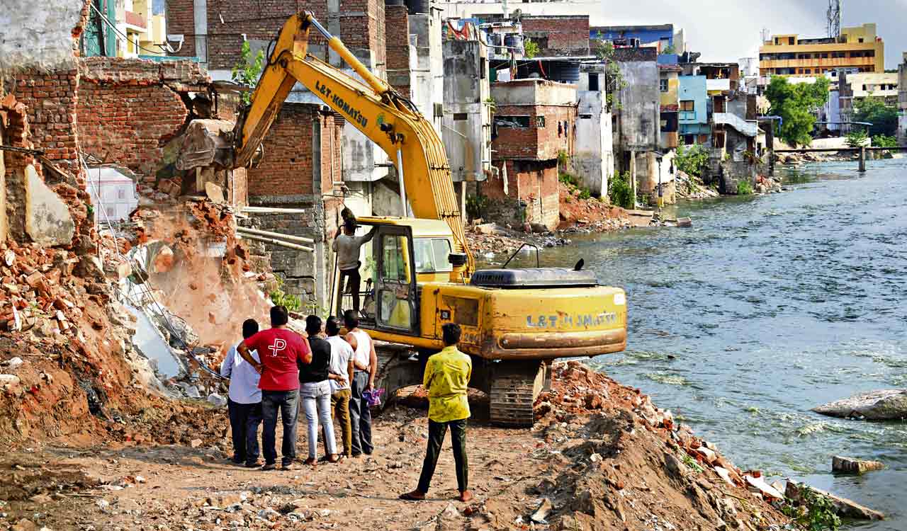 GHMC takes up 968 works related to stormwater drains