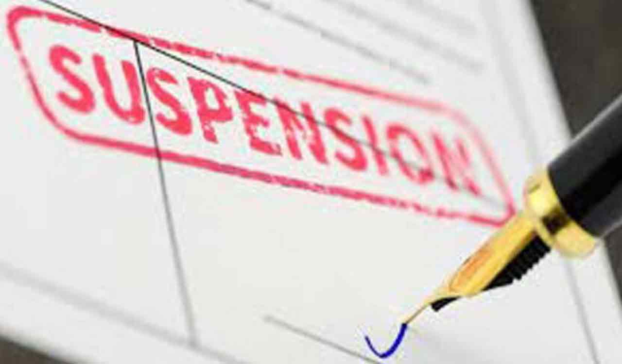 Medak Collector suspends Sarpanch for ignoring decennial celebrations