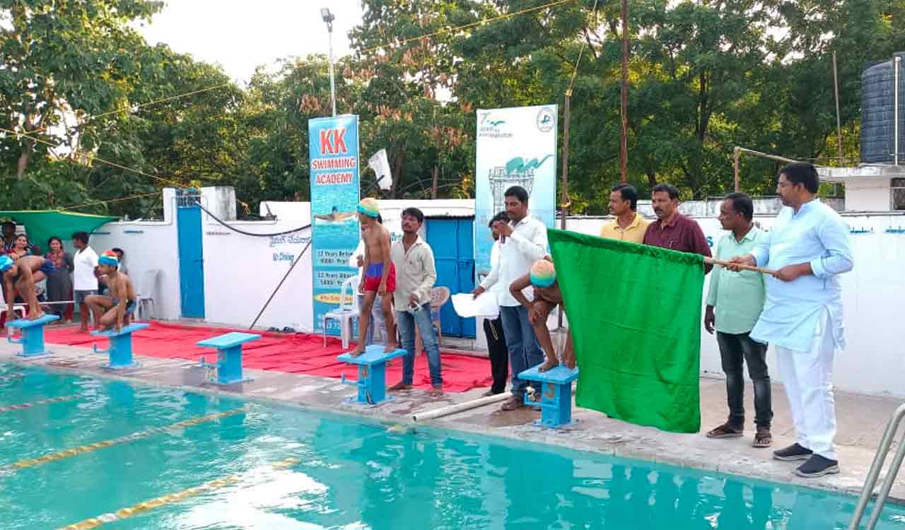 Telangana: Swimming competition inaugurated at Adilabad